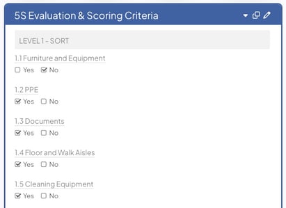 example of checkboxes
