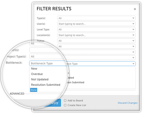 Bottleneck Filter