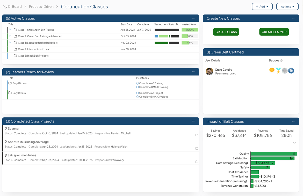 Certification screenshot 1