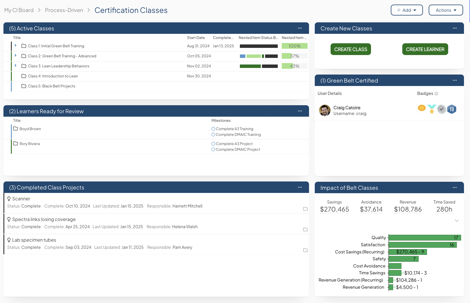 Certification screenshot 1