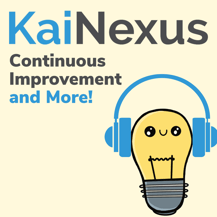 KaiNexus Podcast Cover Logo Ofie