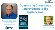 Connecting CI to the Bottom Line Webinar Recording