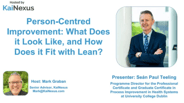 Person-Centered Improvement Webinar Recording