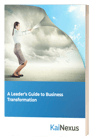 Leaders Guide to Business Transformation ebook cover